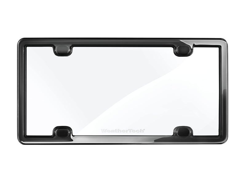 WeatherTech ClearCover - Clear Acrylic Lens Cover with Durable Frame That Protects License Plates, Black - Image 2